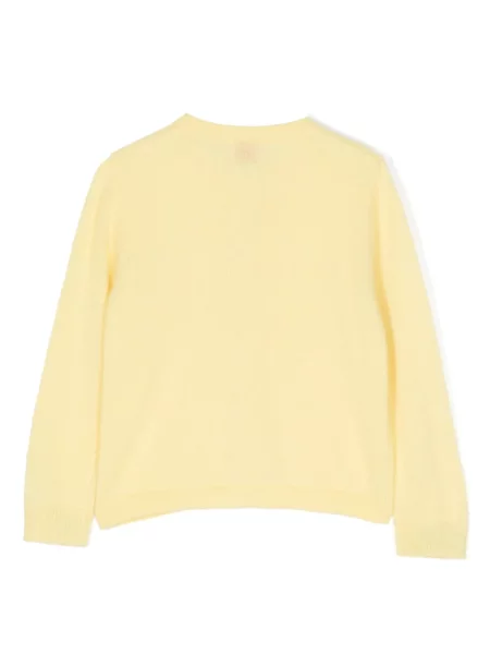 Kardigan dziecięcy Cashmere In Love żółty