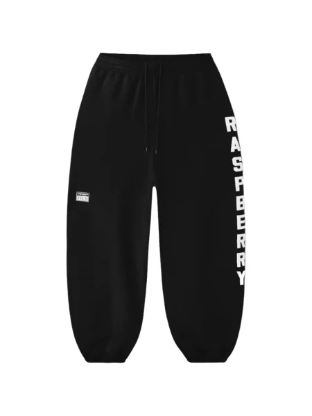 Бягане панталон Gv Gallery с автограф черно