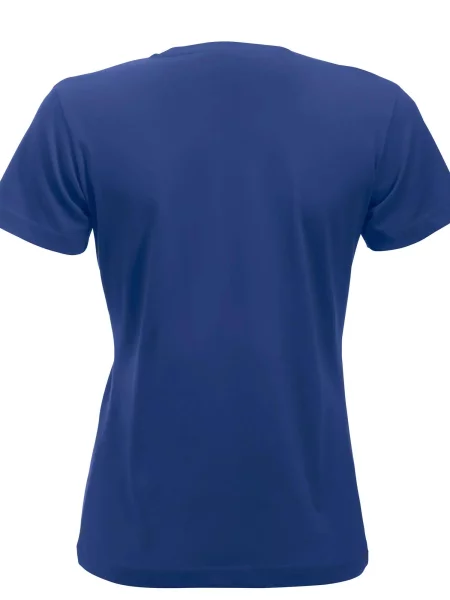 Clique New Classic-T — Klasyczny T-shirt z bawełny nowoczesny krój – blue niebieska