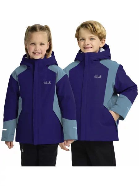 Лыжная куртка Jack Wolfskin синяя