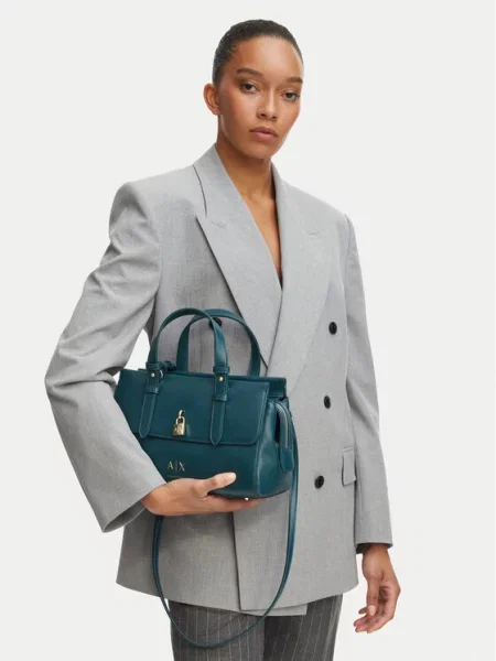 Torbica Armani Exchange zelena