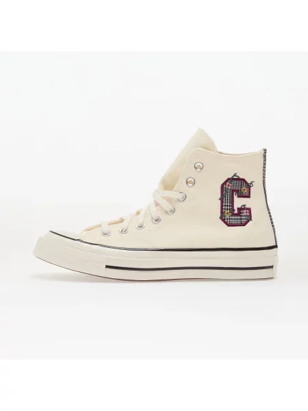 Sneakers Converse Chuck 70 Varsity Vines Hi Egret/ Black/ Frozen Acai EUR 39 negru