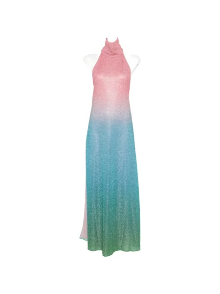 Rochie maxi Oseree cu gradient albastru