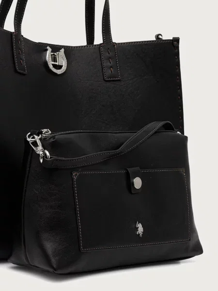 Кожаная сумка шоппер U.s. Polo Assn.