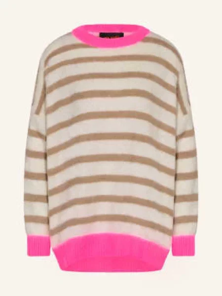 Miss Goodlife Sweter Z Alpaki weiss beżowy