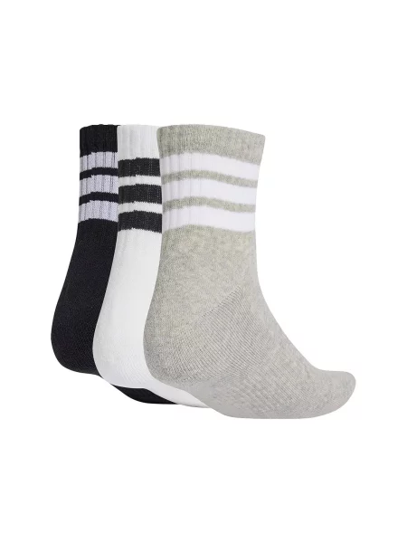ADIDAS PERFORMANCE Sportske čarape Ess siva melange / crna bijela