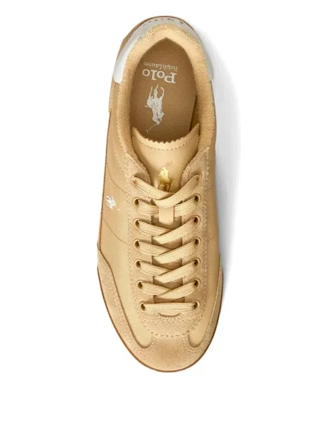 Slip de baie Polo Ralph Lauren alergare cu cordon cu imagine alb
