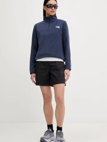 The North Face μπλούζα fleece γυναικεία μπλε
