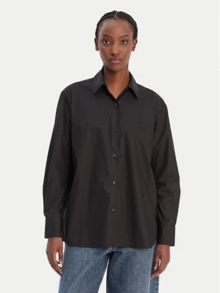 Košile Tommy Hilfiger černá