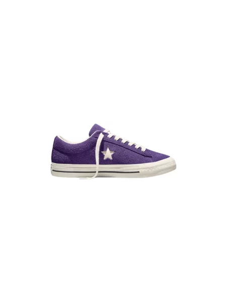 Sneakersy Converse zamszowe fioletowe