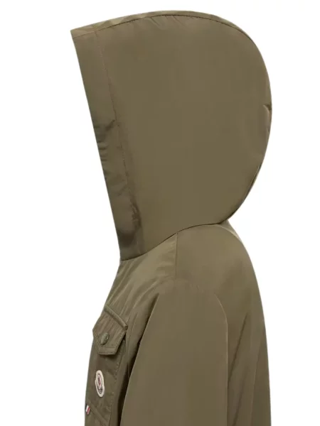 Dětska bunda Moncler Enfant zelená
