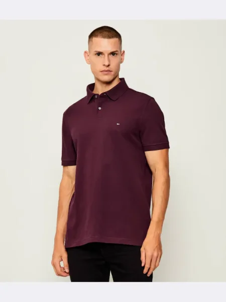 Tommy Hilfiger Polo | regular fit | stretch bordo