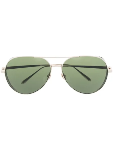 Ochelari de soare Linda Farrow argintiu