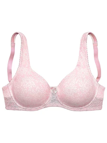 NUANCE Sutien / roz alb