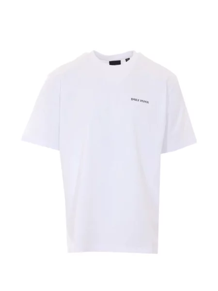 Tricou Daily Paper cu imagine alb