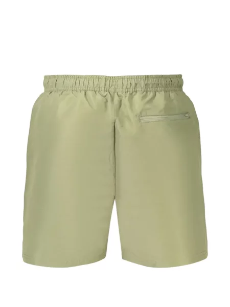 Slip de baie Calvin Klein cu imagine cu cordon verde
