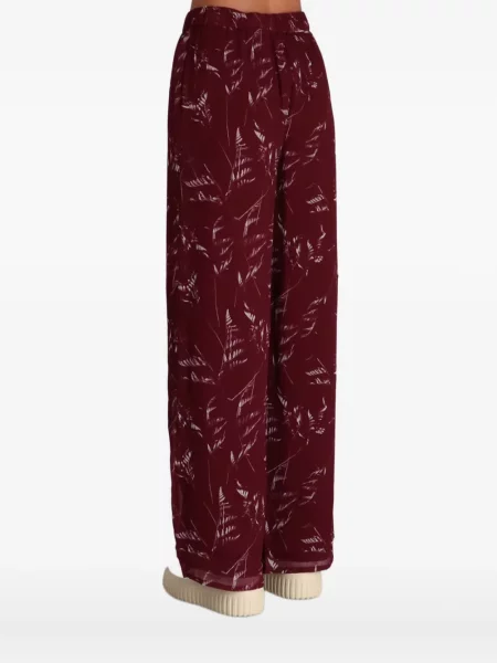 Pantaloni Armani Exchange cu imagine roșu