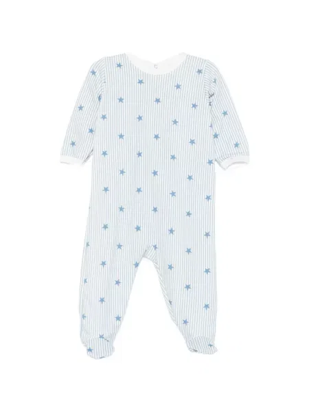 Piżama dziecięca Petit Bateau biała