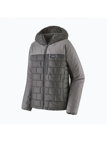 Мъжко пухено яке Patagonia Hi-Loft Nano Puff Hoody forge grey сиво