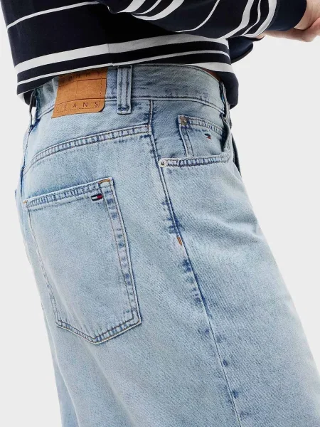 Джинсовые шорты Tommy Jeans голубые