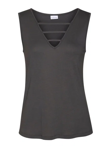 Top Lascana gri