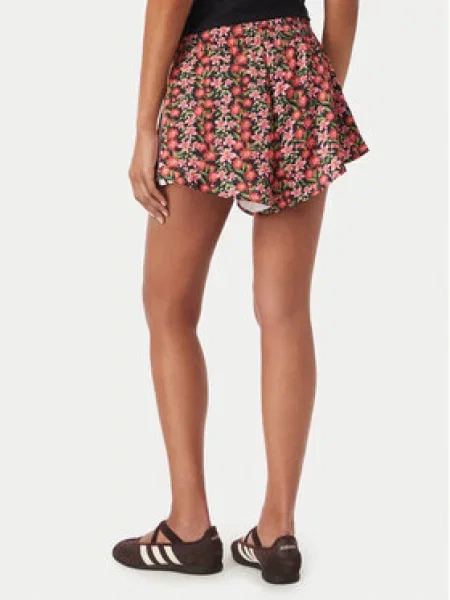 ADIDAS SPORTSWEAR Sportske hlače FARM SKORT zelena / roza / crvena / crna ružičasta