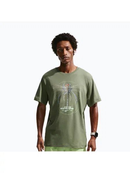 Tricou de alergare pentru bărbați Nike Dri-Fit Running silver sage