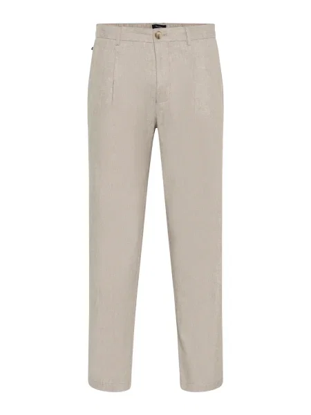 Matinique Kalhoty se sklady v pase MAHart režná