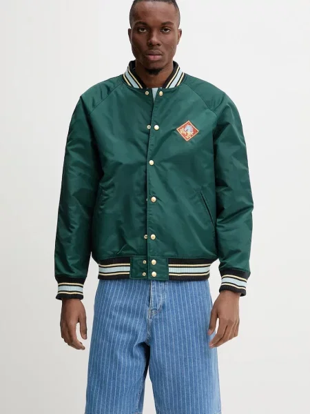 Drôle de Monsieur geacă Le Bomber Polo verde