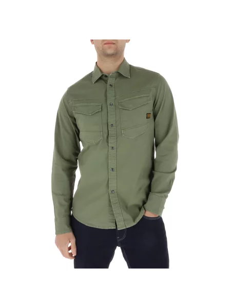 Cămașă G-star verde