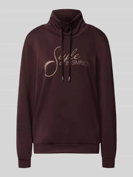 Bluza o kroju regular fit z czystej mieszanki modalu model BANU' Soyaconcept