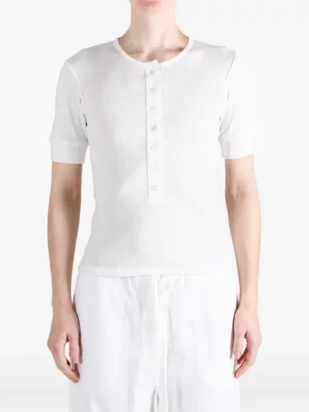 Tricou Studio Nicholson tricotate alb