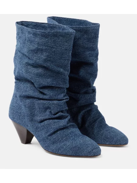 Cizme scurte Isabel Marant albastru