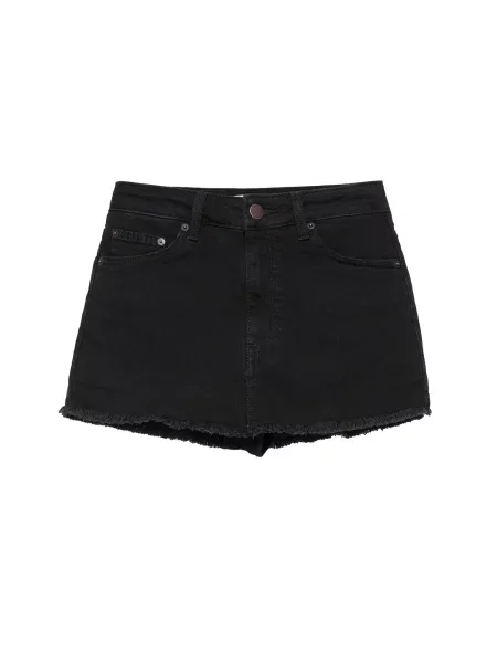 Pull&Bear Fustă denim negru