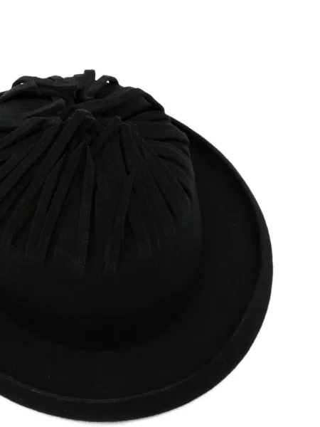 Шапка Yohji Yamamoto с ресни черно