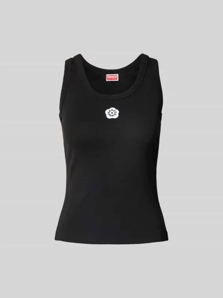 Top Kenzo z logo czarny