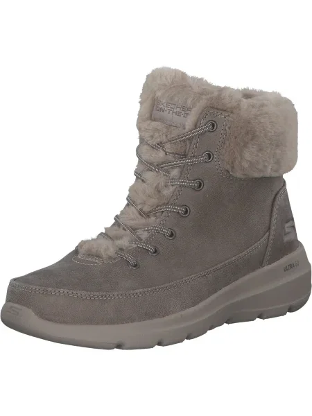 Botine Skechers maro