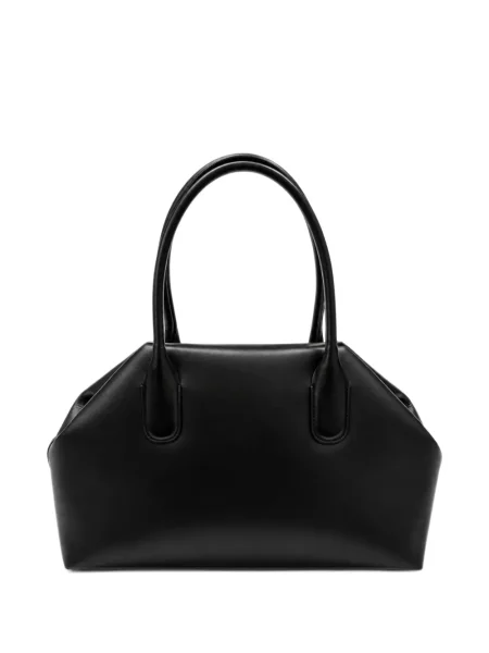 Geantă shopper Themoirè cu autograf negru