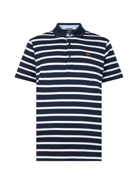 Scurt tricou polo Paul & Shark albastru