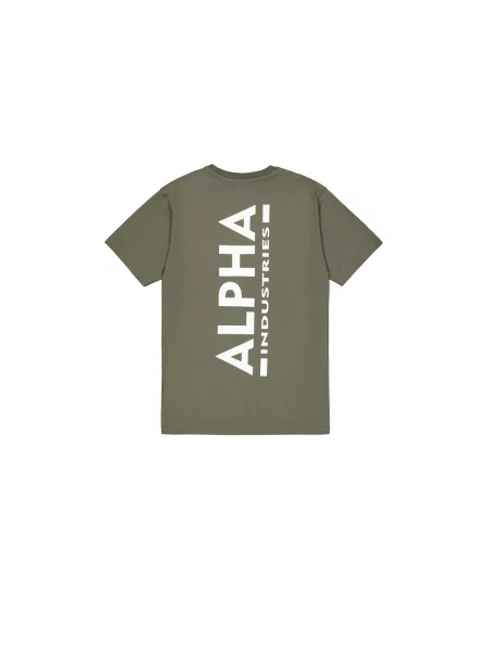 ALPHA INDUSTRIES Tricou oliv alb