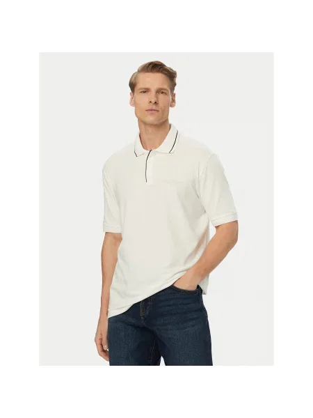 Polo majica Armani Exchange bijela