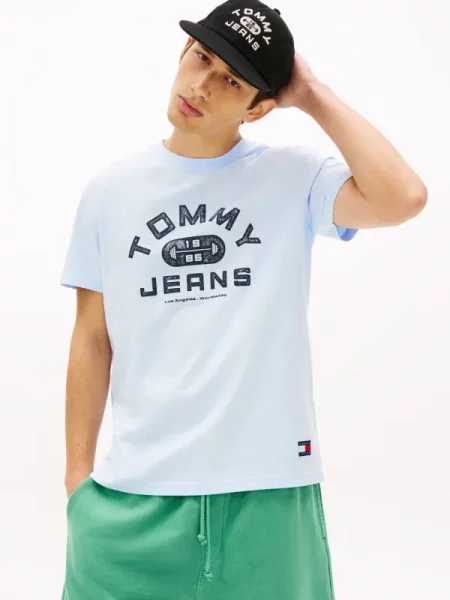 Tommy Jeans Tricou albastru
