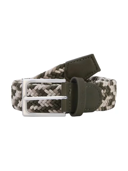 Barbour pasek pleciony Ford zielony