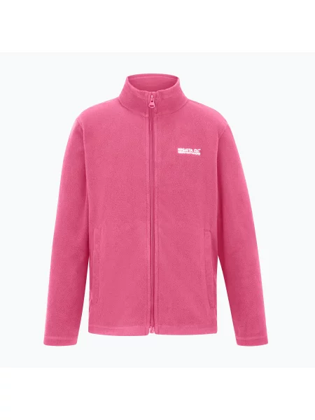 Gyerek polár pulóver REGATTA King II pink lemonade. Méret: rózsaszín