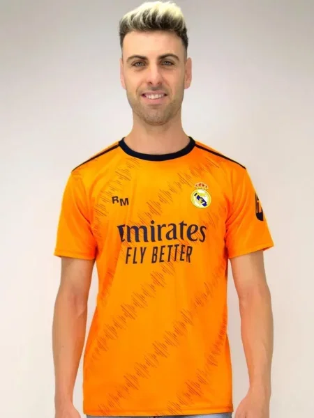 Koszulka kibica Real Madryt Premium Second Number replika czarna