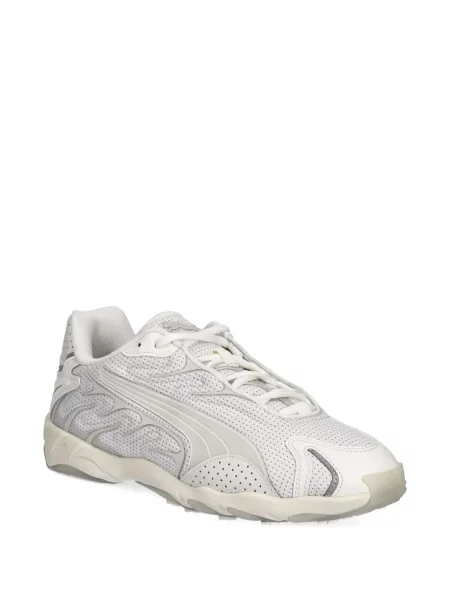 Sneakerși Puma plasă alb