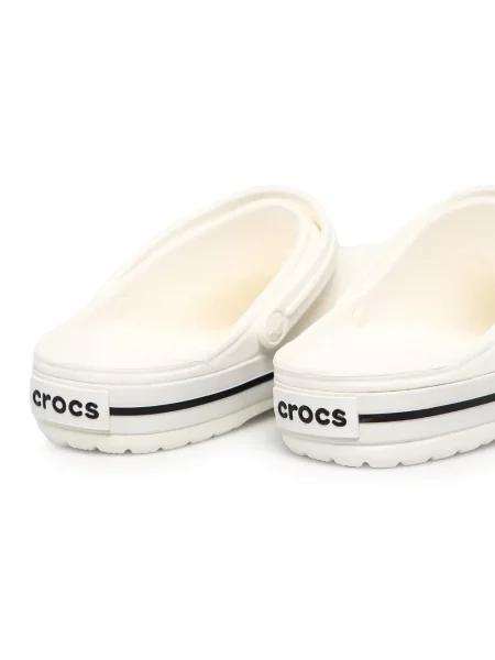 Saboți Crocs alb