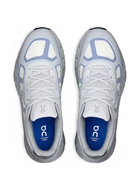 Sneakerși On plasă alb