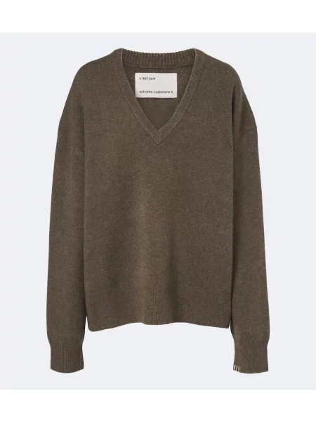 Džemper Extreme Cashmere od kašmira zelena
