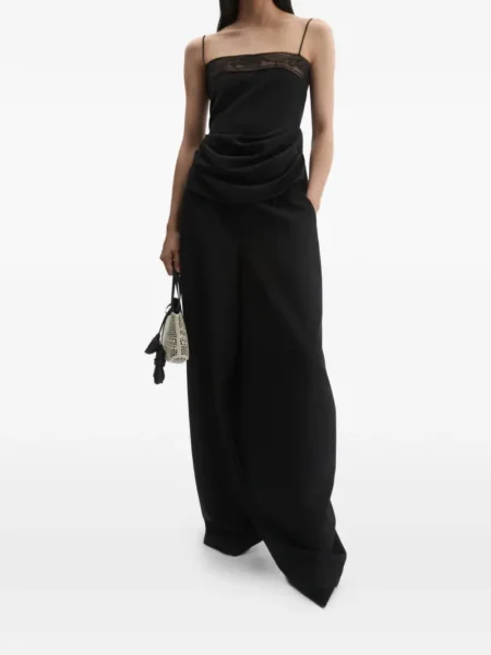 Pantaloni Magda Butrym negru